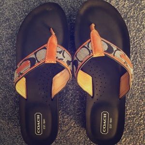 Coach Flip Flops